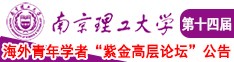 美女真想操逼南京理工大学第十四届海外青年学者紫金论坛诚邀海内外英才！